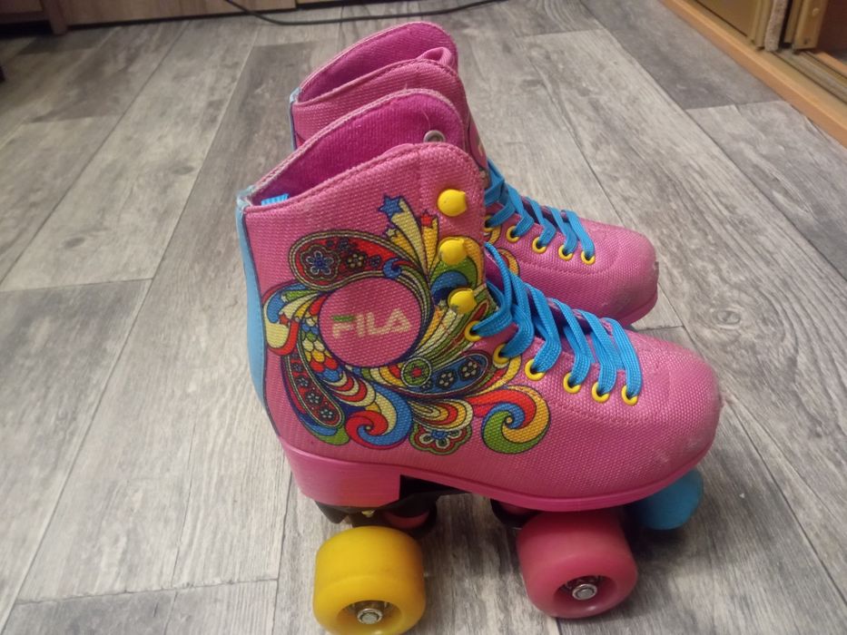 Wrotki dla dziewczynki rozmiar 32 Fila.