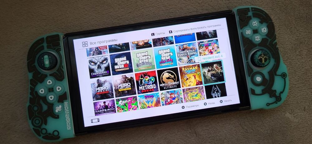 Zelda TOTK Чехол Nintendo Switch Oled Плотный