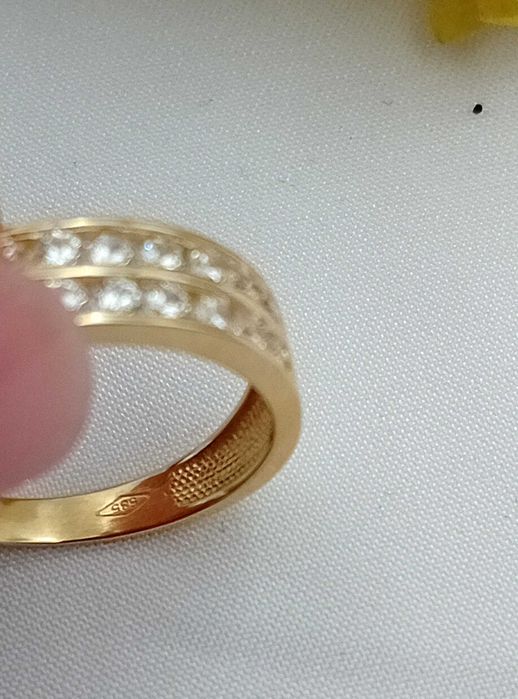 Złoty pierścionek obrączka próba 585 rozmiar 13 NOWY/ Fajne Okazje