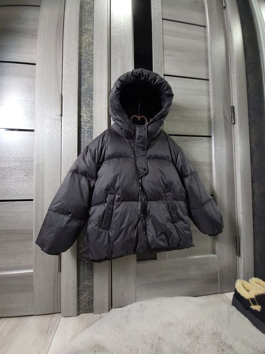 стильний, об'ємний пуфер, куртка оверсайз для дівчинки
