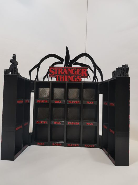 Підставка для фігурок Stranger Things (Дивні дива) | Органайзер | 3D друк