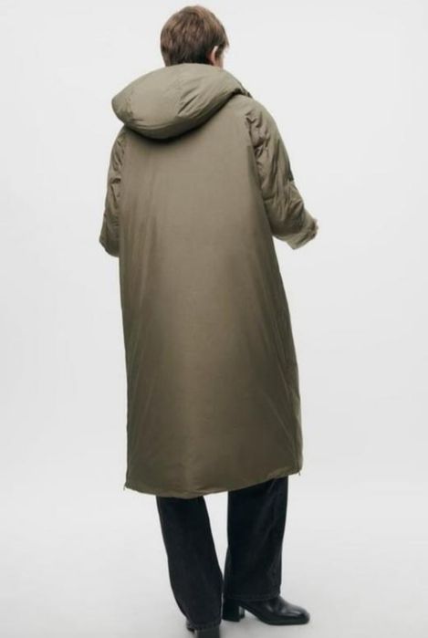 Пальто зимове жіноче куртка Zara розмір L