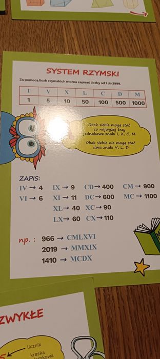 Domowa ściąga z matematyki, klasa 4-6