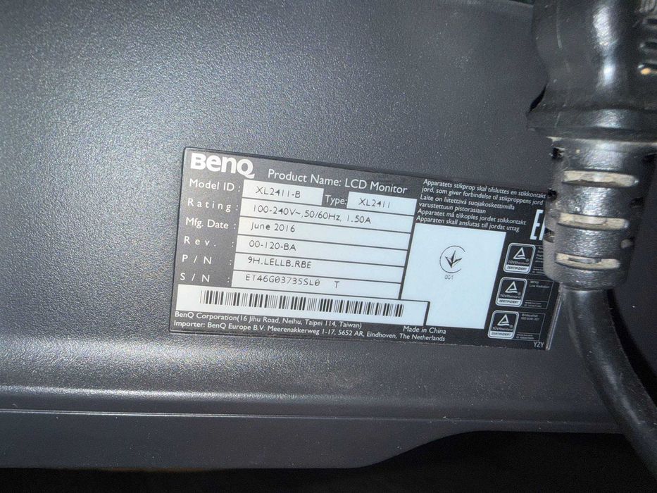 Монітор BenQ zowie xl2411
