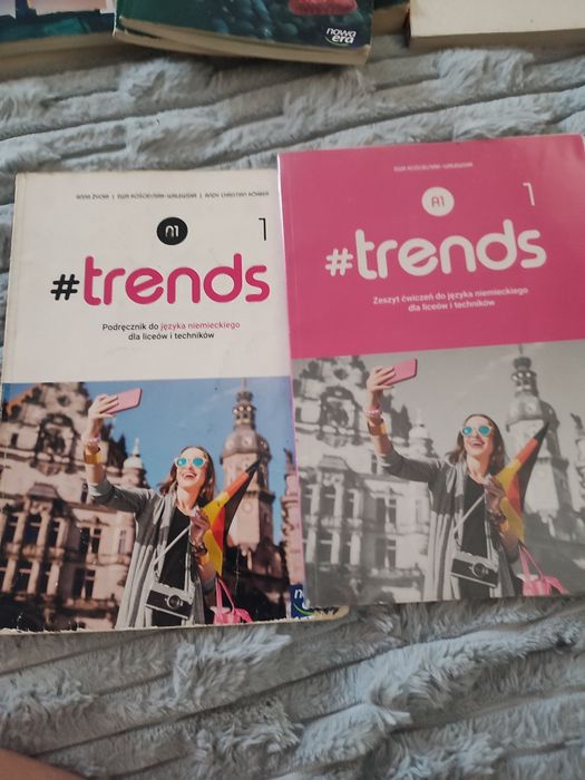 Trends 1 podręcznik+ćwiczenia język niemiecki. Tanio