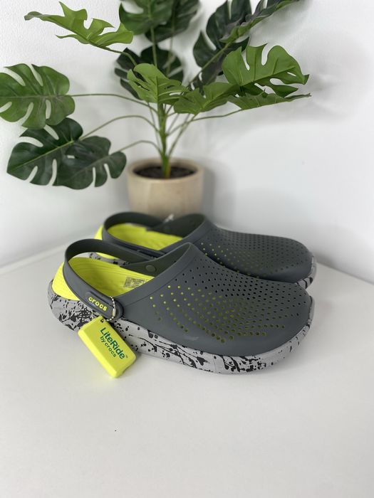 Крокси Клякси Crocs LiteRide Яскраве взуття