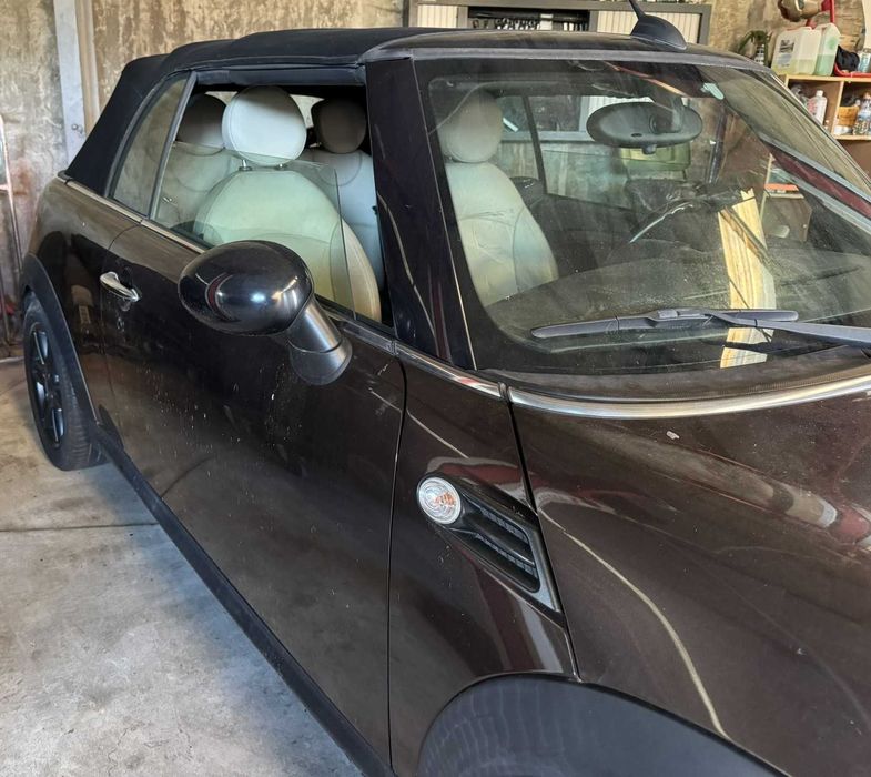 MINI Cooper Cabrio 1.6 Diesel 110cv 2011 – Matrícula Francesa – Avariado