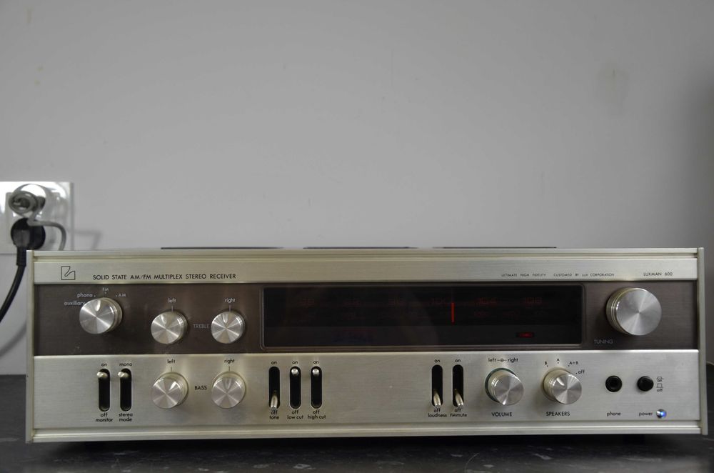 AMPLITUNER LUXMAN R-600 Vintage Oryginał Japan