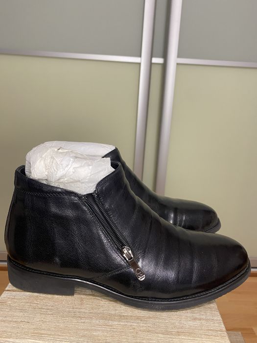 Чоловічі шкіряні черевики Carlo Bellini 27 см/туфлі Vitacci 26 см