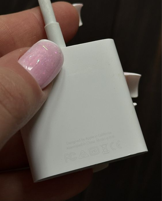 Оригінальний перехідник Apple  Lightning to USB 3 Camera Adapter A1619