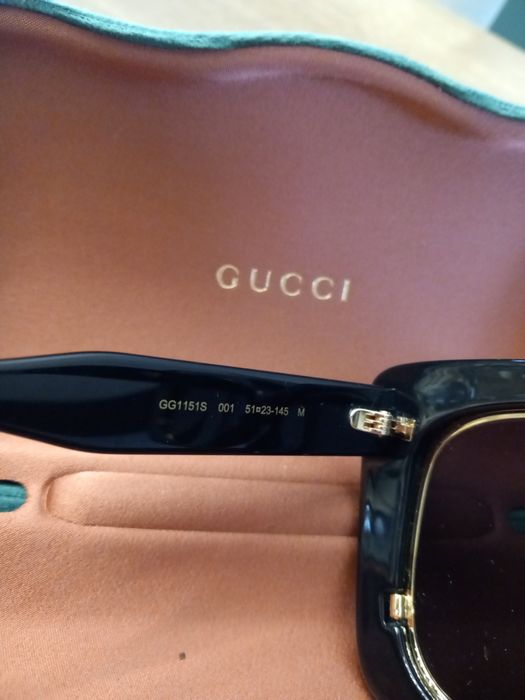 Nowe okulary przeciwsłoneczne gucci
