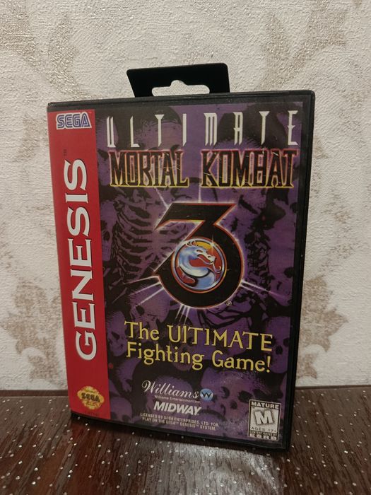 Картридж Sega Ultimate Mortal Kombat 3
