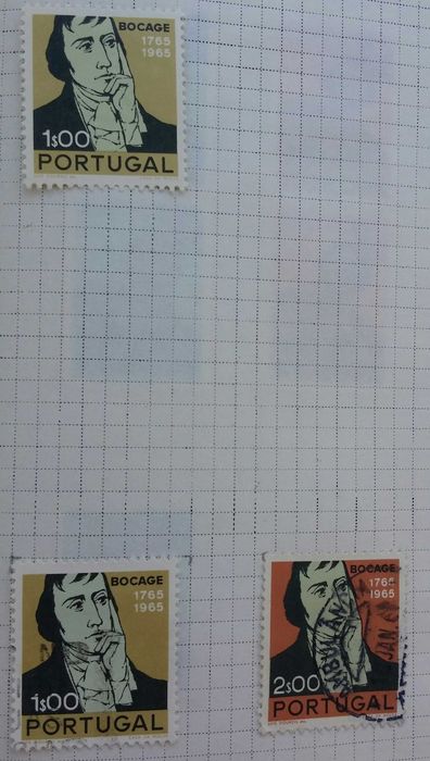 Filatelia selos Portugal ano 1966
