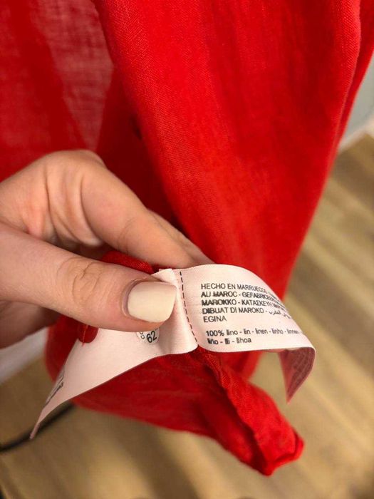 Сорочка із льону від Massimo Dutti