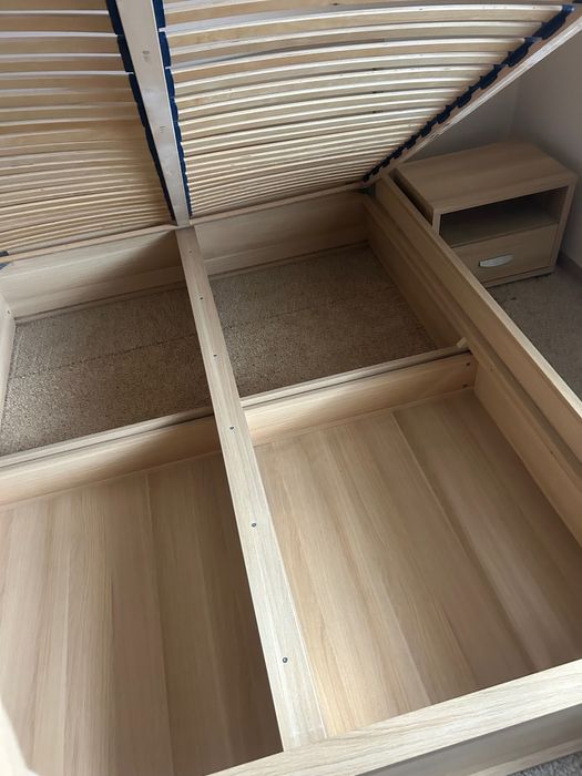 Duże łóżko 160x200 Meble Wójcik