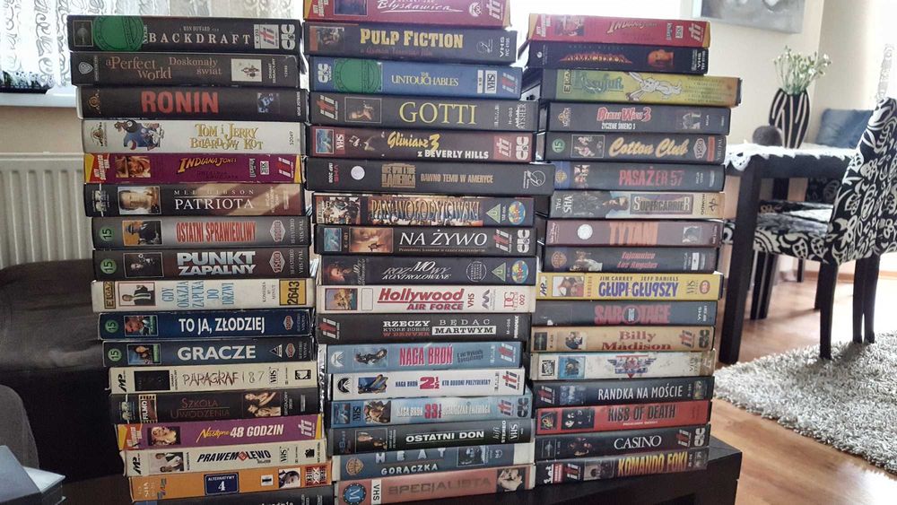 Filmy oryginalne VHS
