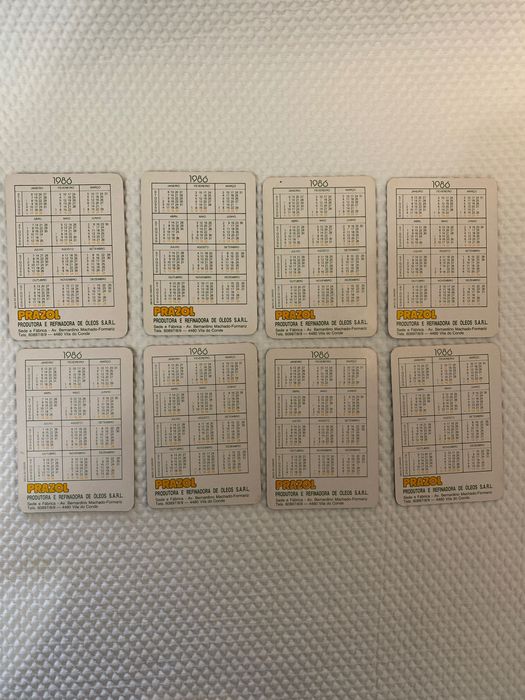 3 Coleções de calendários 26 no total