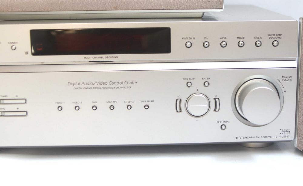 Amplificador Sony STR DE597 home theatre