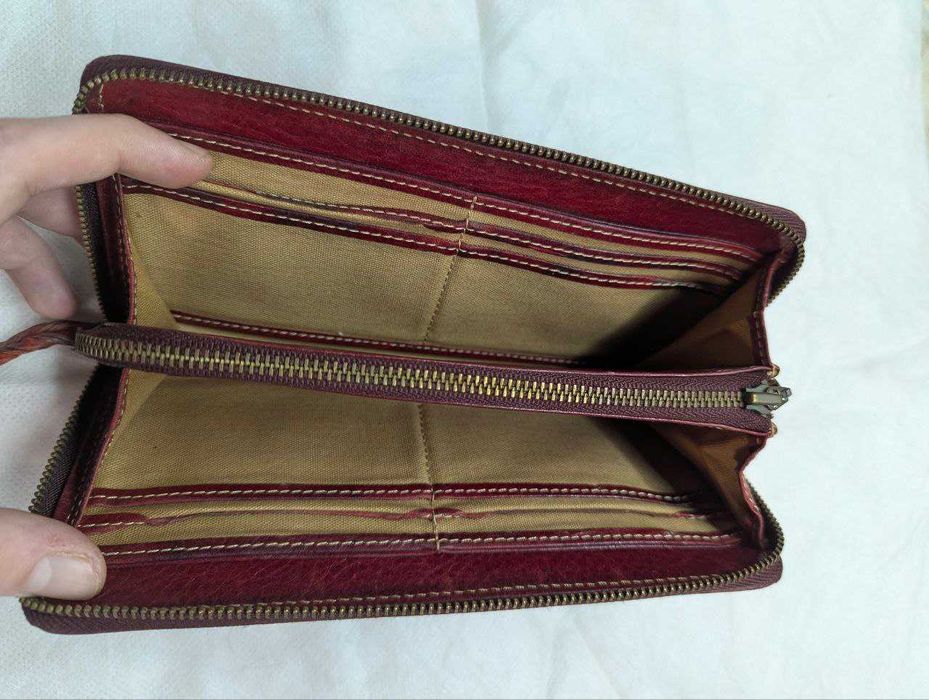 Длинный кошелёк Albero из итальянской кожи