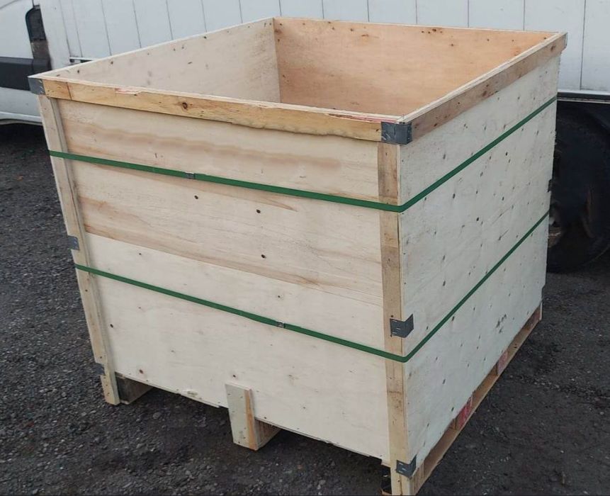 Skrzyniopalety drewniane – solidne pojemne