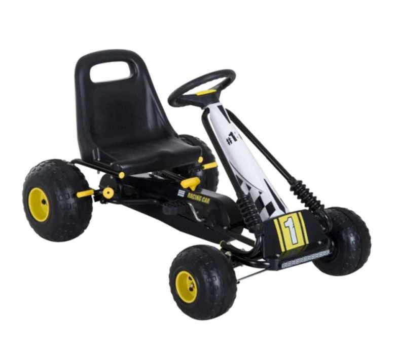 Dziecięcy Samochód Gokartowy z Pedałami HOMCOM 341-020
