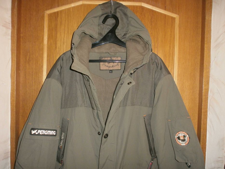 Куртка парка аляска Peng Ming, олива, разм. XXL, наш 56. ПОГ-68 см
