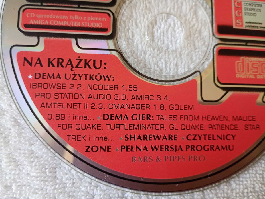 Płyta CD Amiga nr. 03/2000