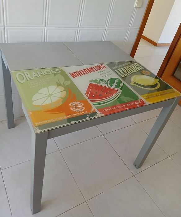 Mesa de cozinha extensível