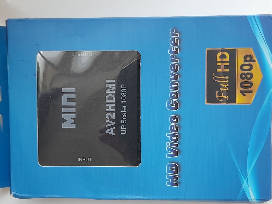 Конвертер видеосигнала MINI AV2HDMI UP Scaler 1080p AV to HDMI