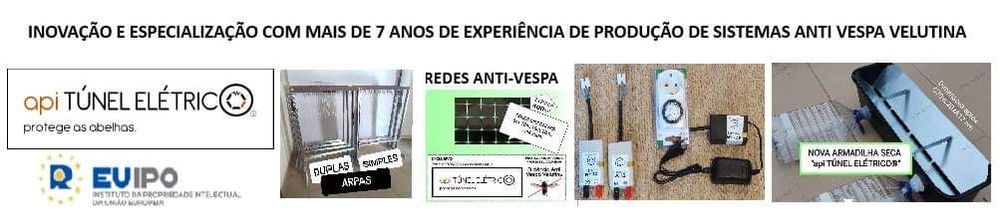 Nova ARMADILHA SECA para arpa elétrica vespa velutina