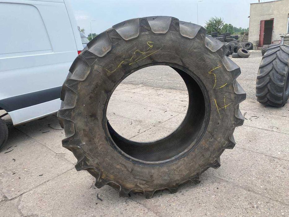 Opona używana 580/70r38 BKT Agrimax RT657 Radial 80% Bieżnika