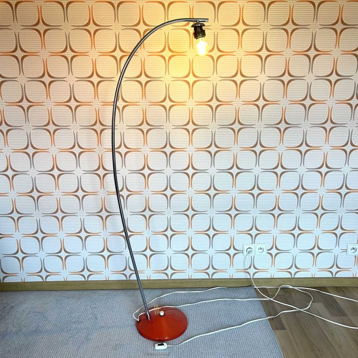 Lampa , podstawa lampy stojąca stara chromowana loft