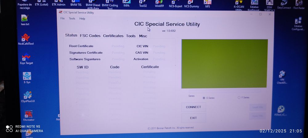 Máquina diagnóstico BMW ISTA