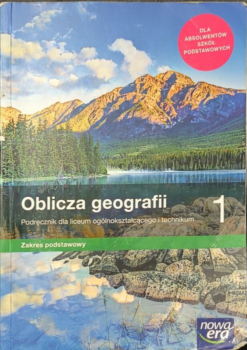Podręcznik do geografii klasa 1 Liceum technikum Oblicza geografii