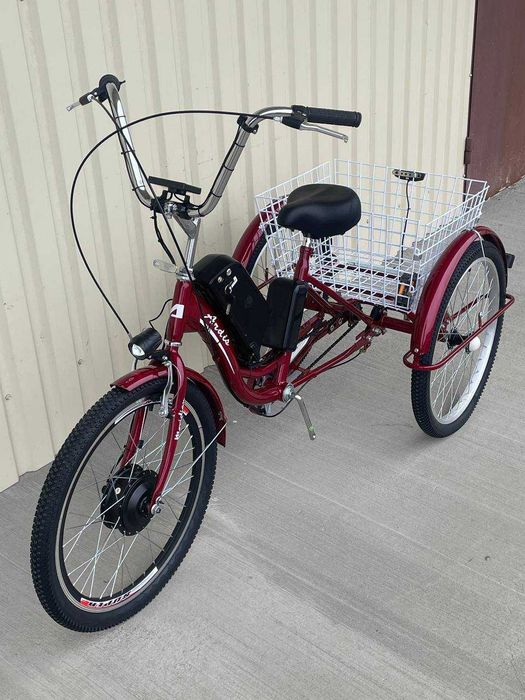 Грузовой электровелосипед. Трёхколесный электровелосипед. Электронабор