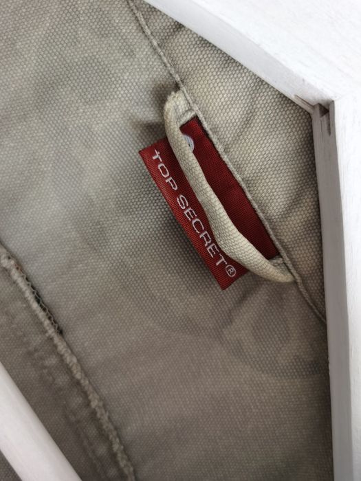 Top Secret przejściowa kurtka narzutka parka bawełna rozmiar XS