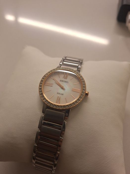 Seiko solar mulher