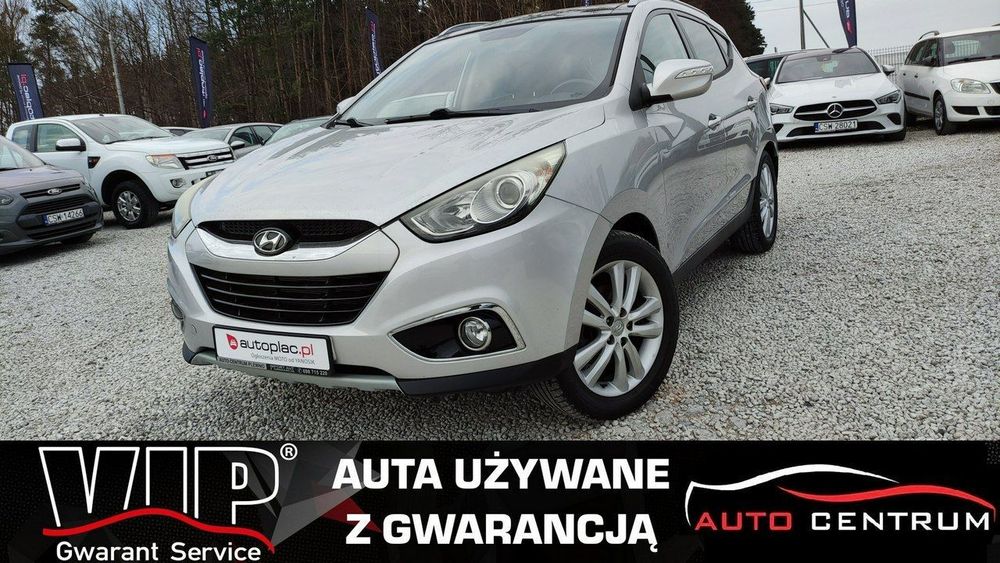 Hyundai ix35 2.0i 163 kM Skóry Panorama Keyless Kamera Grzane Fotele GWARANCJA