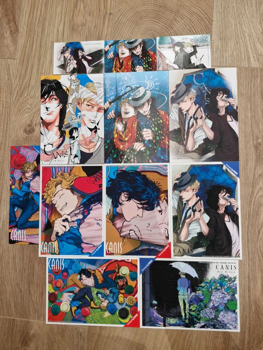 Canis Dear Hatter Mr. Rain dodatki do mang komplet oba wydania