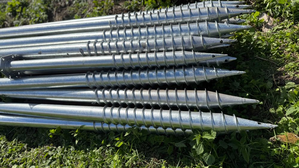 РОЗПРОДАЖ! Палі гвинтові геошурупи Для альтанки лазні сонячних панелей