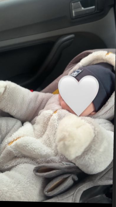 Тепленький комбінезон плюш bebetto  3-6 м