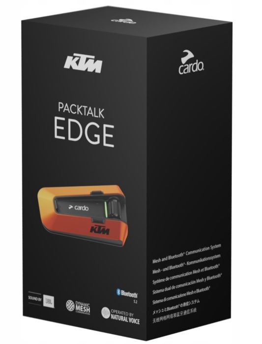 Intercom Cardo Packtalk Edge KTM