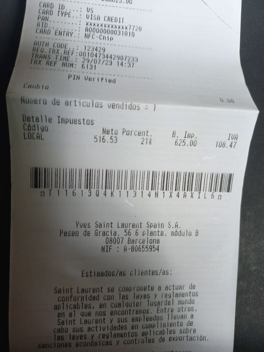 Pudełko po butach,YSL, Saint Laurent plus faktura