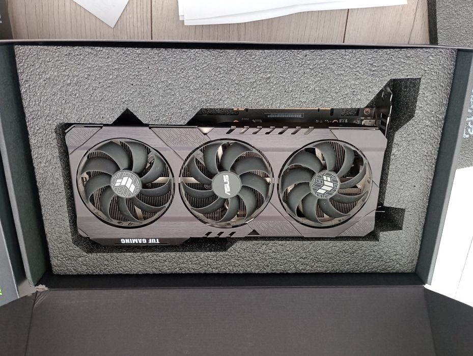 Asus tuf gaming rtx 3060 ti karta graficzna jak nowa
