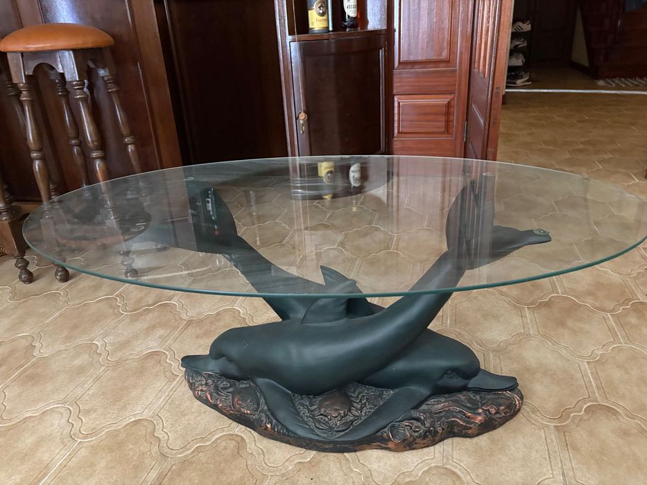 Mesa de centro golfinhos