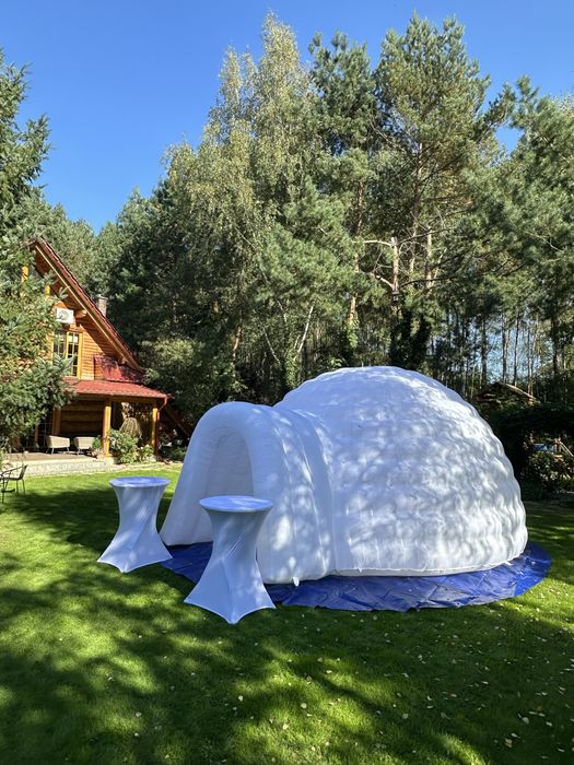 Namiot imprezowy w kształcie igloo 6m, urodziny, osiemnastka, reklama