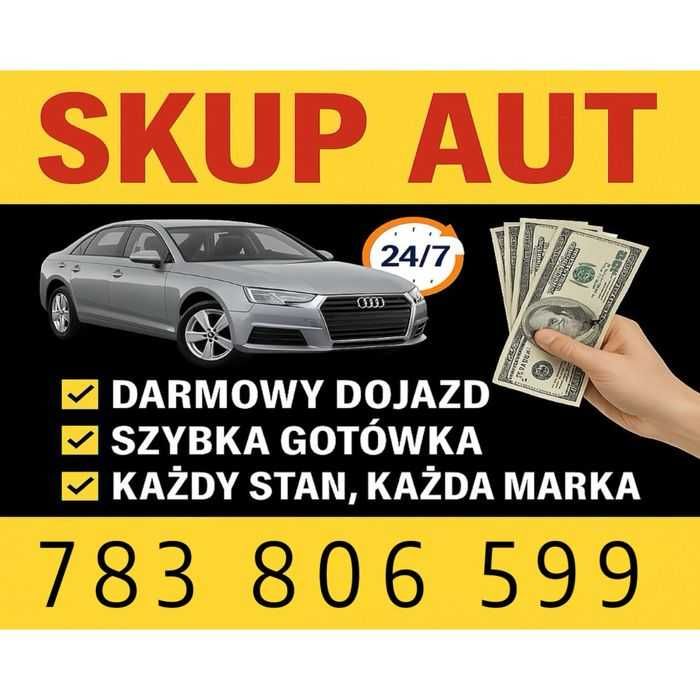Skup aut za gotówke!!! Audi, Skoda, VW, Renault, BMW, Opel, Ford, Kia