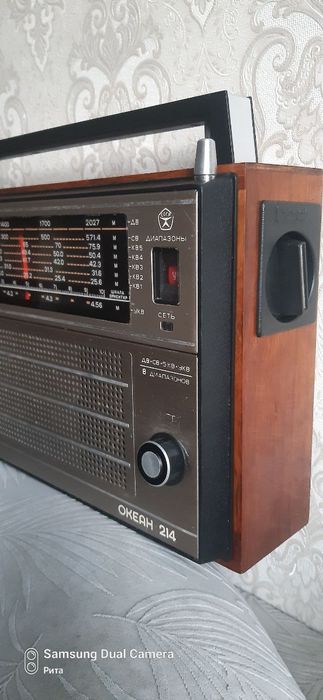 Новый Радиоприемник океан 214 с FM до 108мгц звук! Отличное состояние!