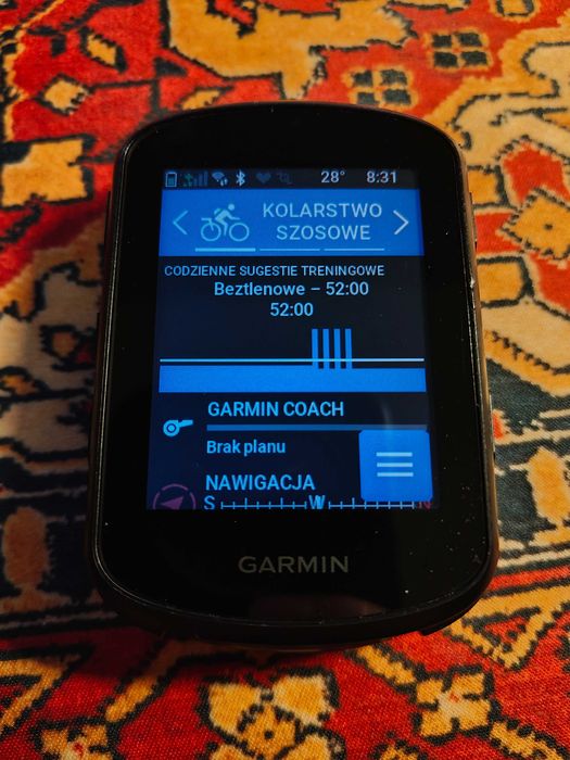 Garmin edge 840 nawigacja rowerowa