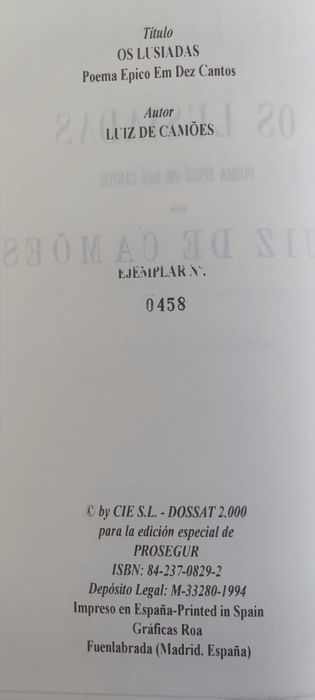 Lusíadas (Hardback/Slipcase)